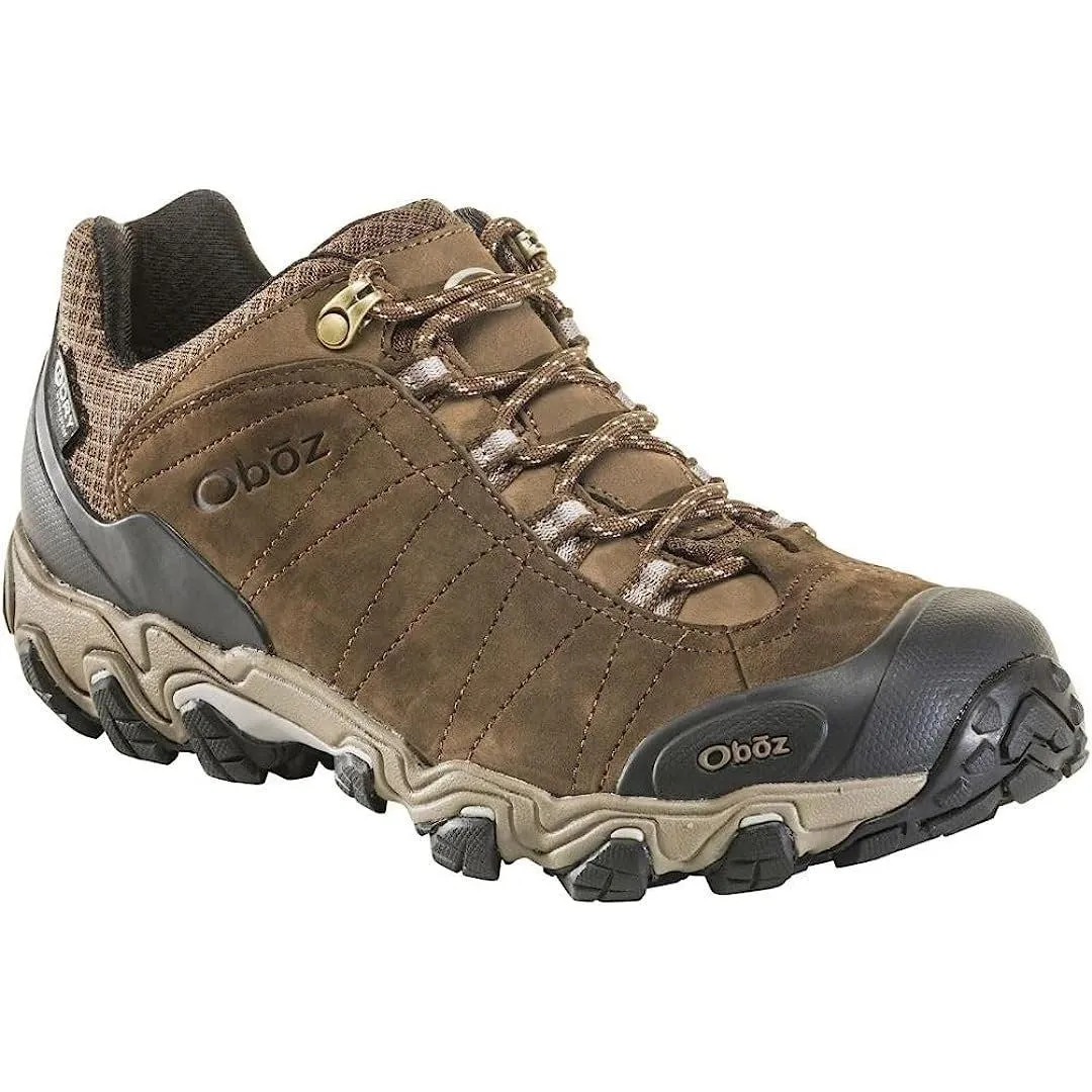 Oboz Men's Bridger Low B-Dry Waterproof Hiking Shoe