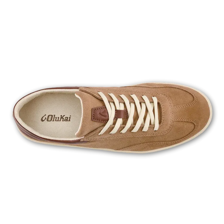 OLUKAI MENS PUNNI SUEDE TAN / TOFFEE