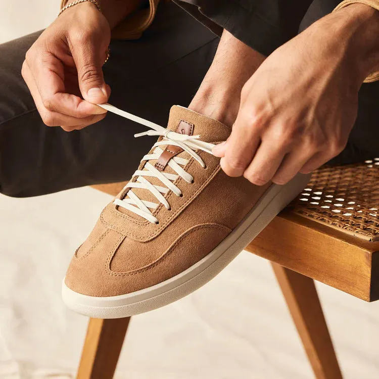 OLUKAI MENS PUNNI SUEDE TAN / TOFFEE