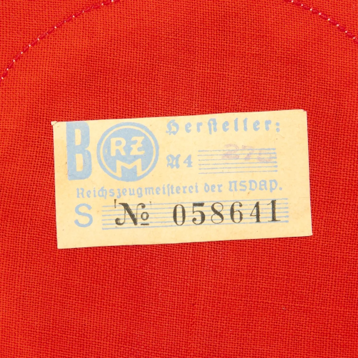 Original German WWII SA Wehrmannschaft Sports Armband with RZM A4/275 Tag - Unissued