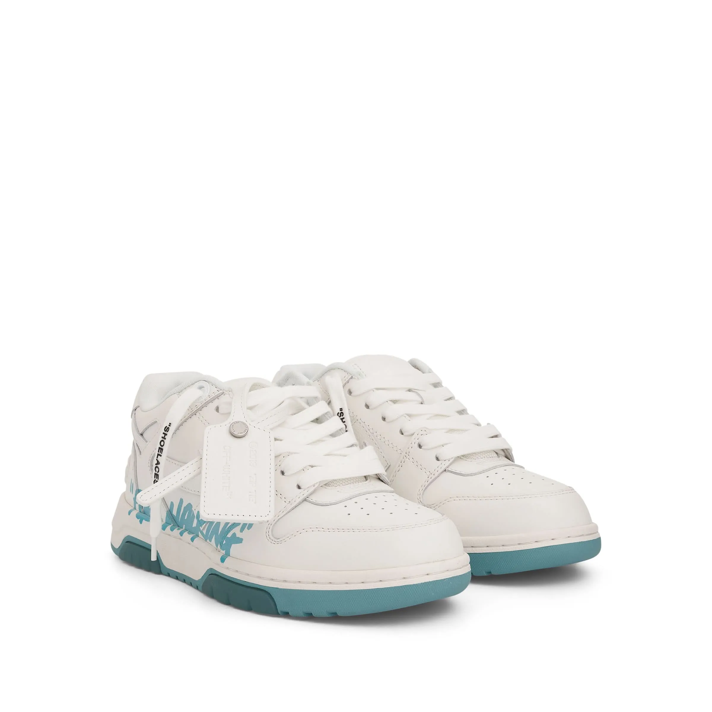 Out Of Office 'For Walking' Sneaker in White/Celadon