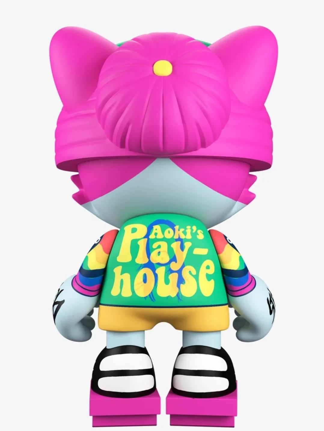 Playhouse Art Toy by Steve Aoki x SuperPlastic