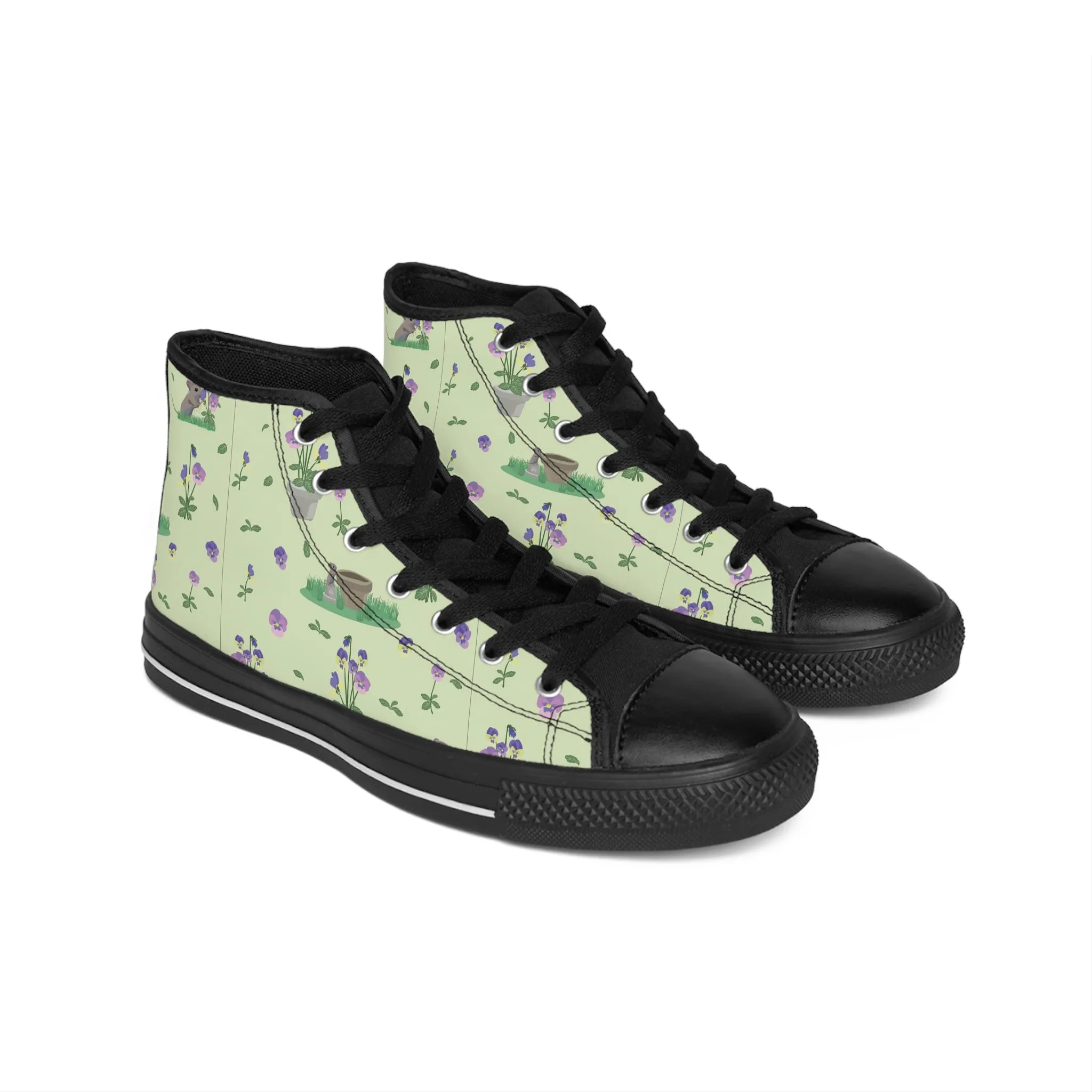 Potted Plants Women's Classic Sneakers