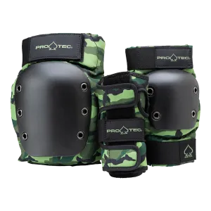 PROTEC STREET JUNIOR 3 PACK PADS CAMO