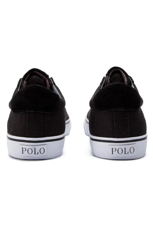 Ralph Lauren Canvas Sneaker Black