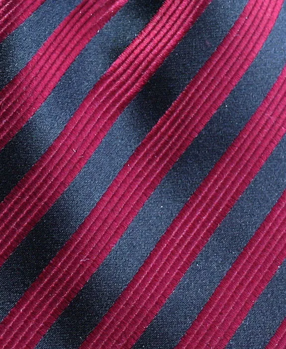 Red and Black Silk Tie