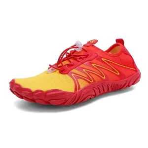 Red Yellow Trail V-Runner Pro - Universal Non-Slip Barefoot Shoes