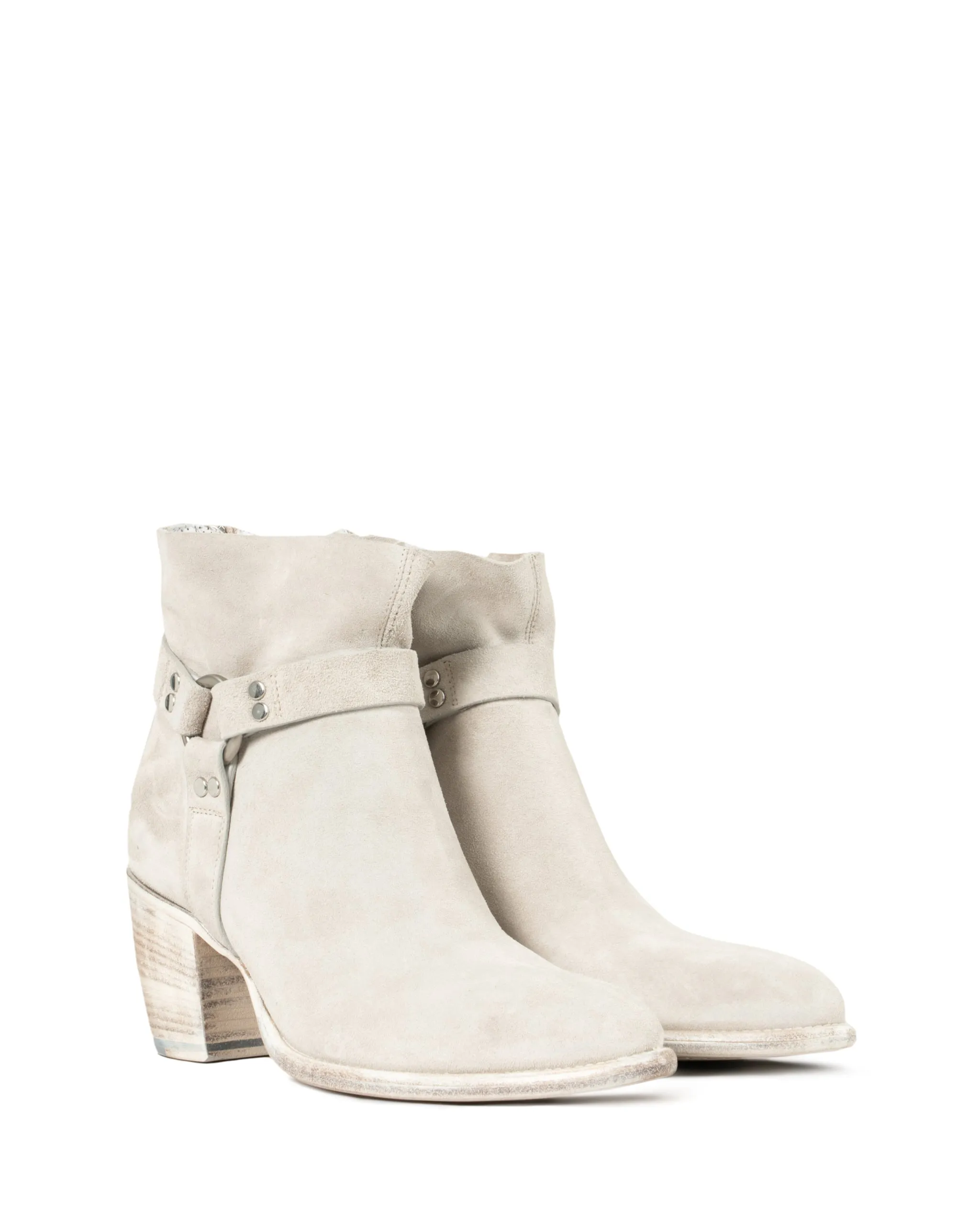 ROCCO P | SUEDE BIKER DOUBLE ZIP BOOT