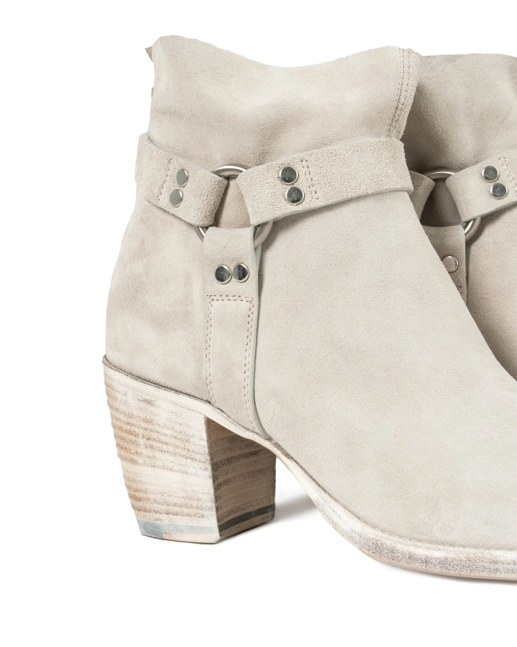 ROCCO P | SUEDE BIKER DOUBLE ZIP BOOT