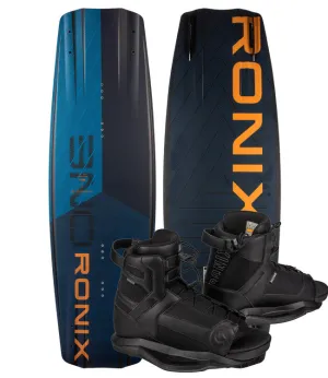 Ronix One Blackout Wakeboard Package with Divide Boots (2025)