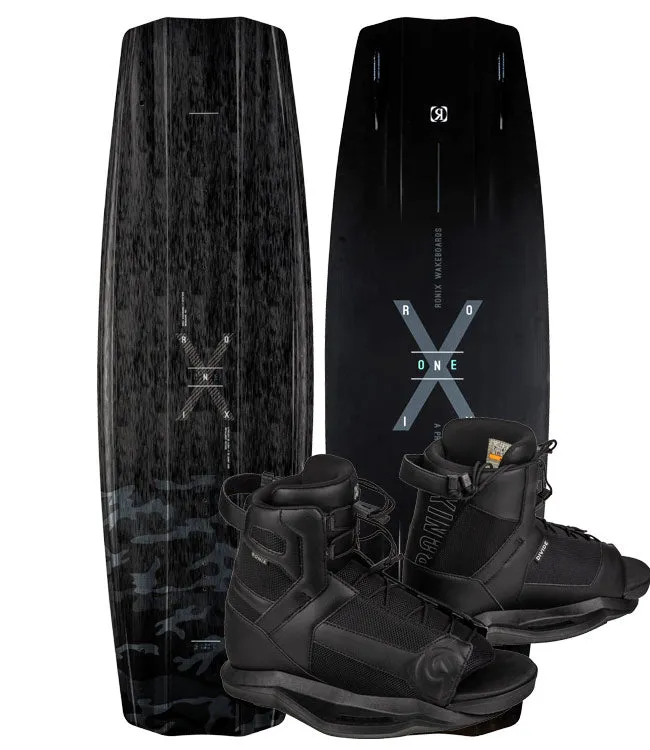 Ronix One Time Bomb Wakeboard Package with Divide Boots (2022)