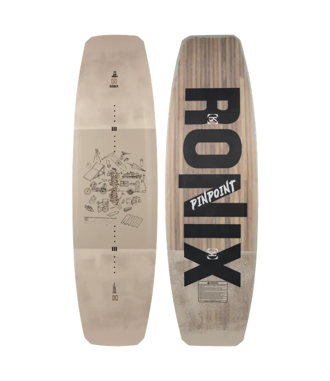 Ronix Pinpoint Wakeboard Package with Divide Boots (2025)