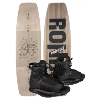 Ronix Pinpoint Wakeboard Package with Divide Boots (2025)