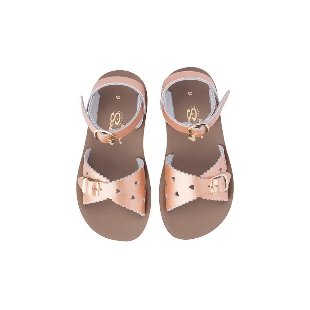 Salt Water Sun-San Sweetheart Sandal - Rose Gold