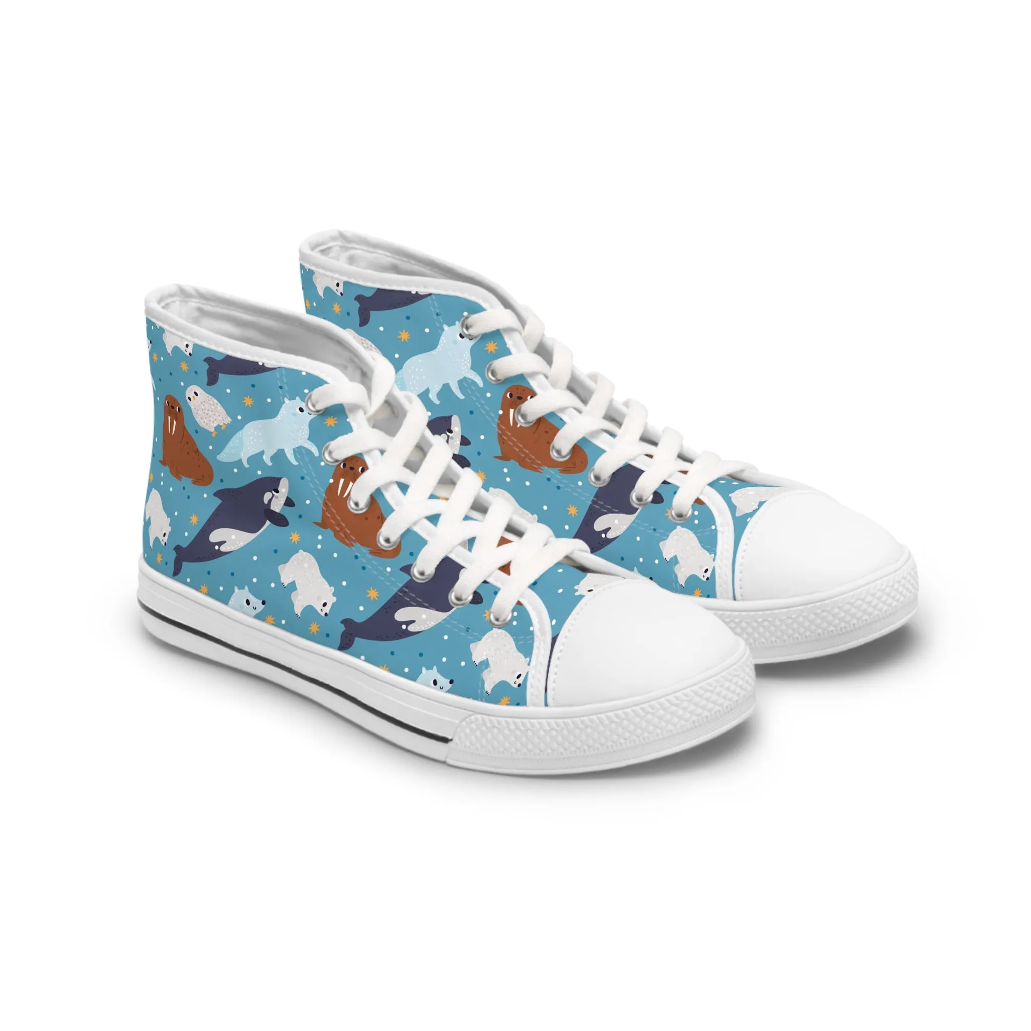 Sea Life Women's High Top Sneakers