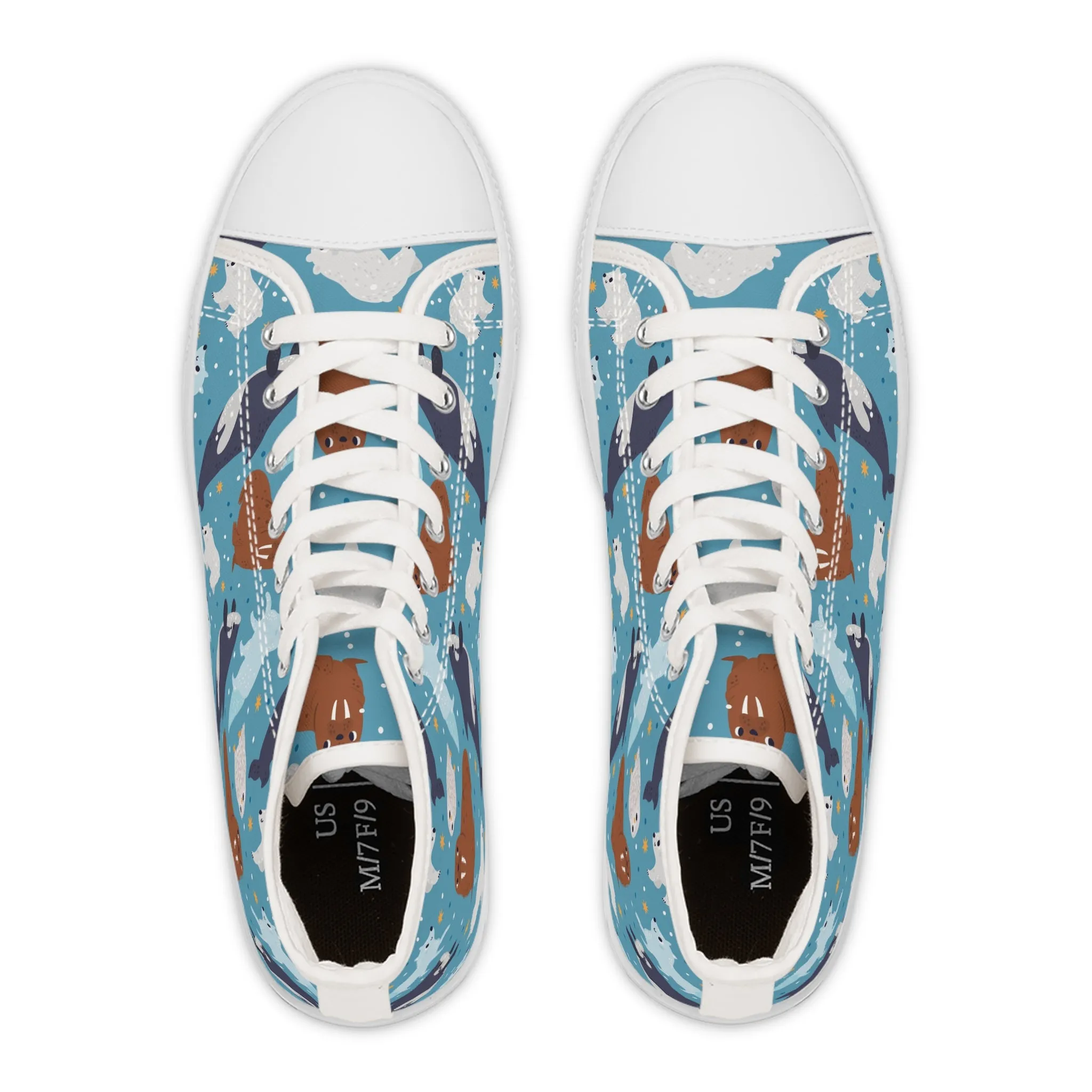 Sea Life Women's High Top Sneakers