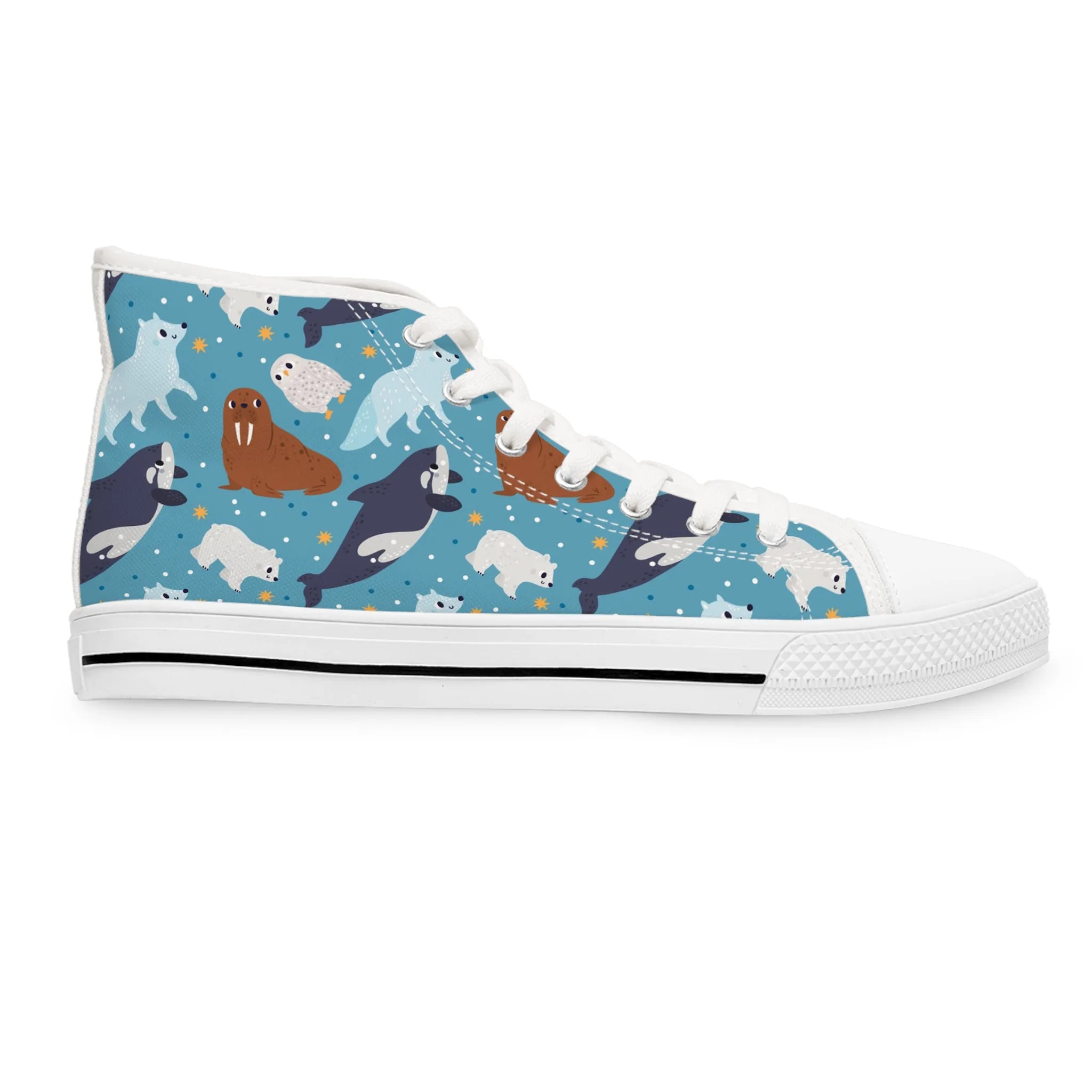 Sea Life Women's High Top Sneakers