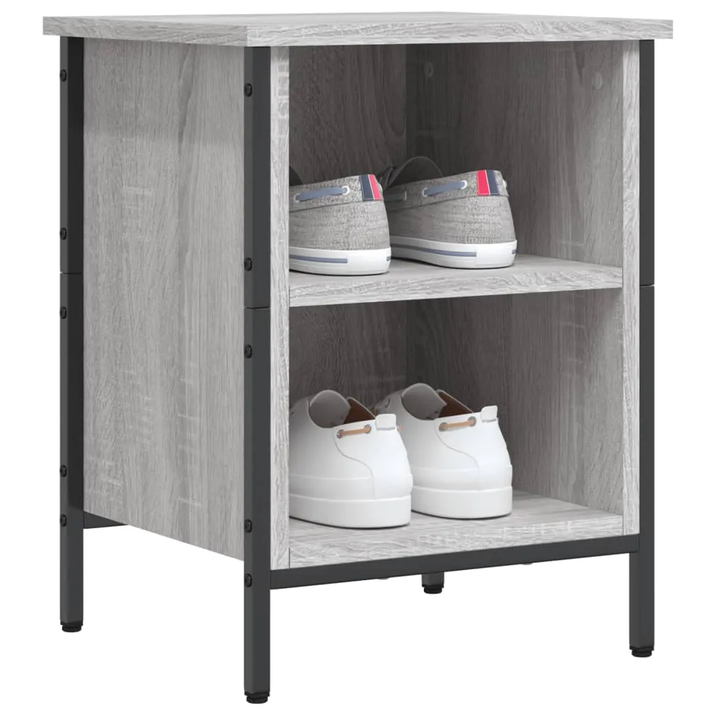 Shoe Cabinet Grey Sonoma 38x35x50 cm Engineered Wood