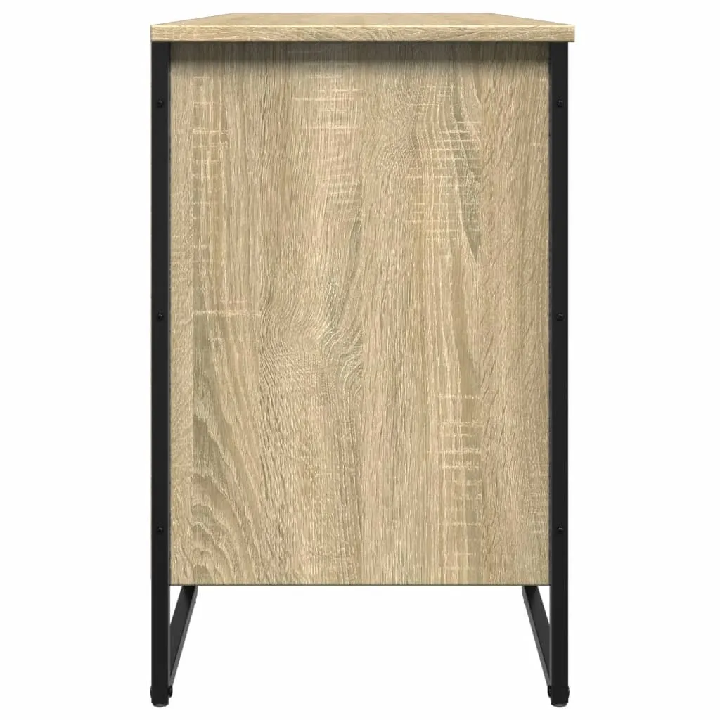 Shoe Cabinet Sonoma Oak 90x38x61.5 cm Engineered Wood