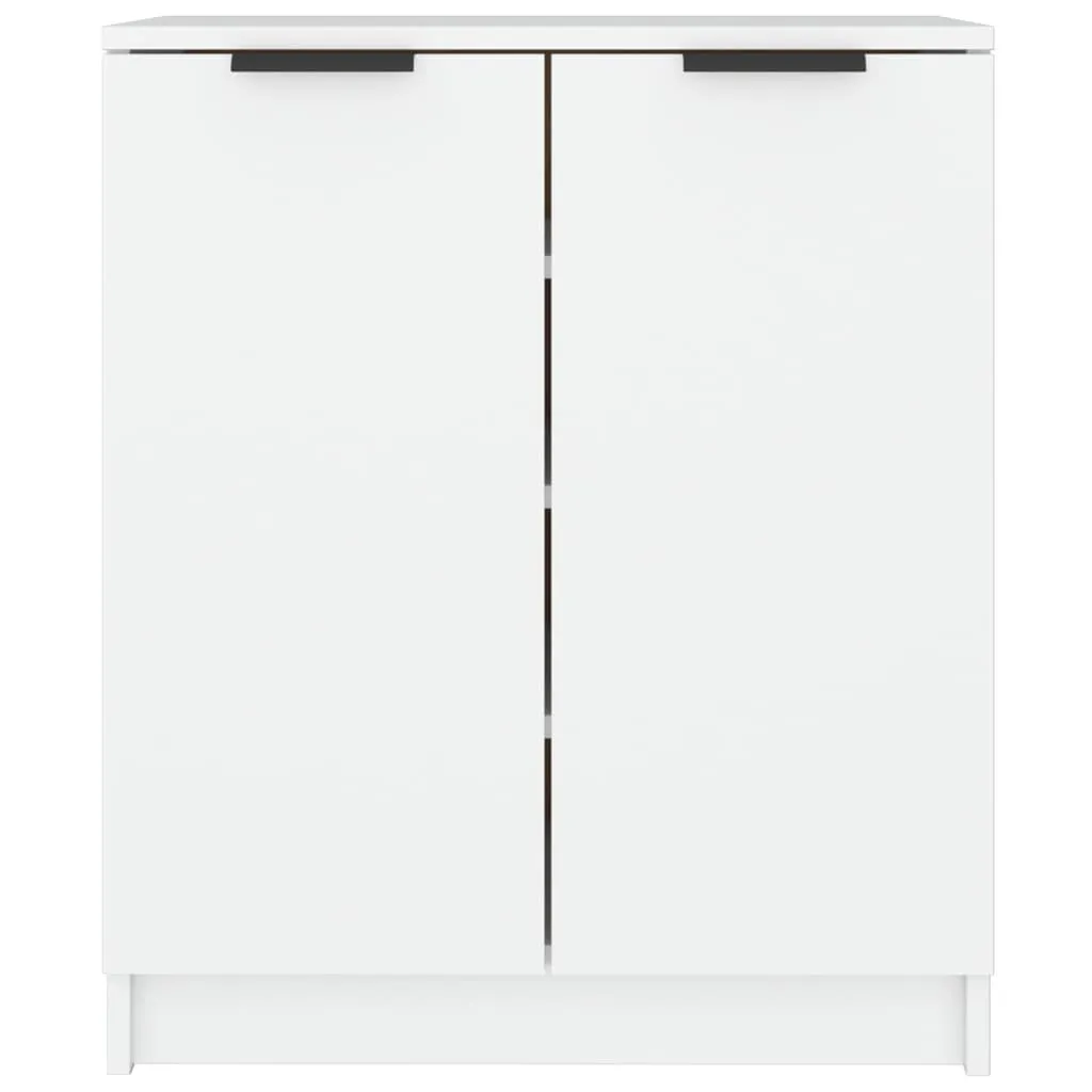 Shoe Cabinet White 59x35x70 cm Engineered Wood