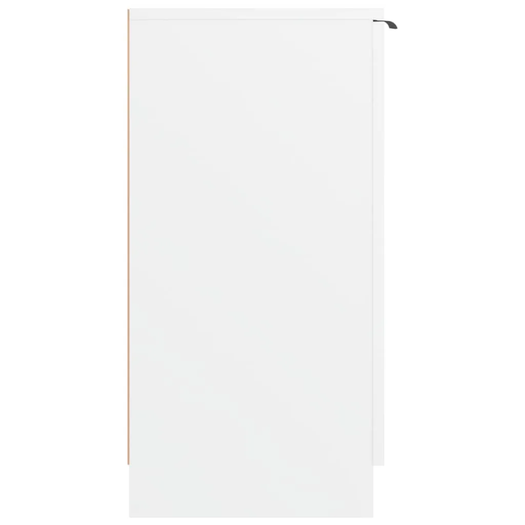 Shoe Cabinet White 59x35x70 cm Engineered Wood