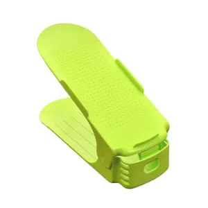 Shoe Double Decker - Efficient Space-Saving Organizer- Green