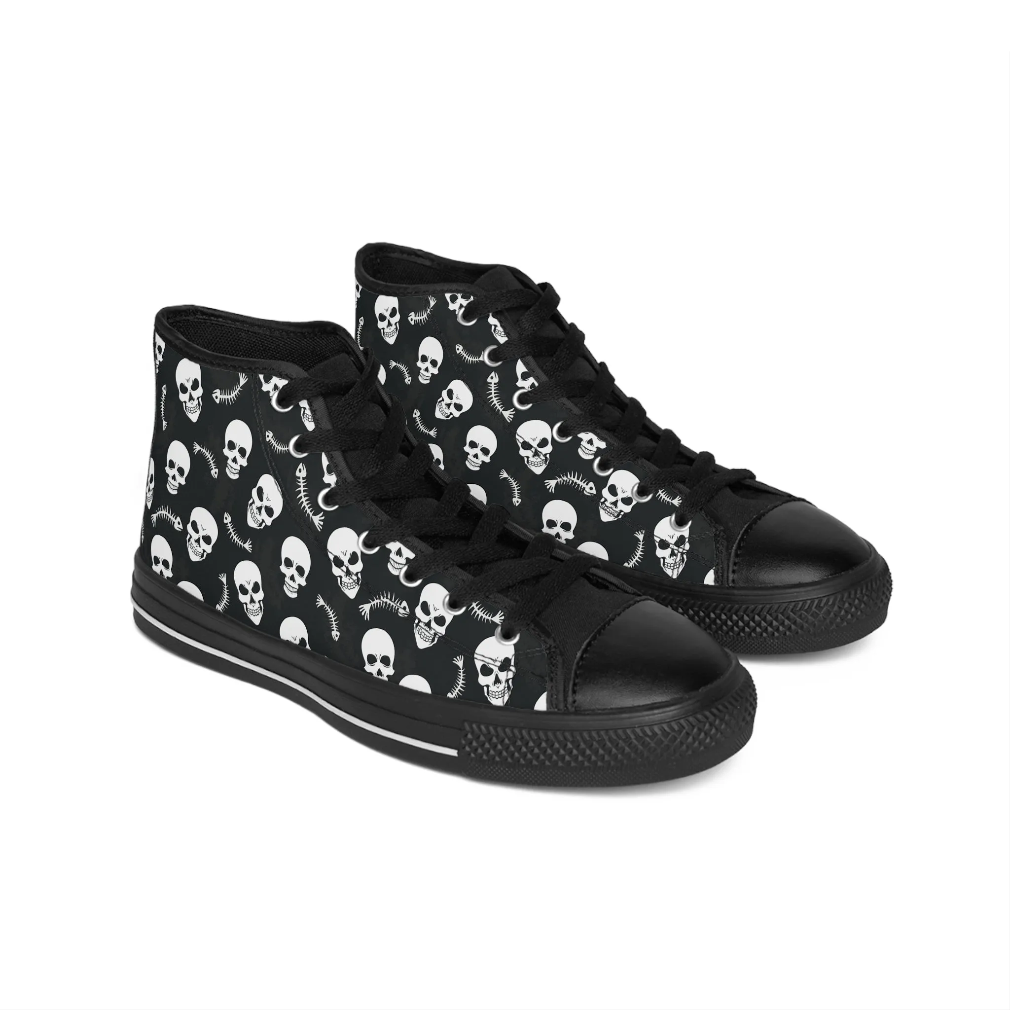 Skull and Bones Women's Classic Sneakers