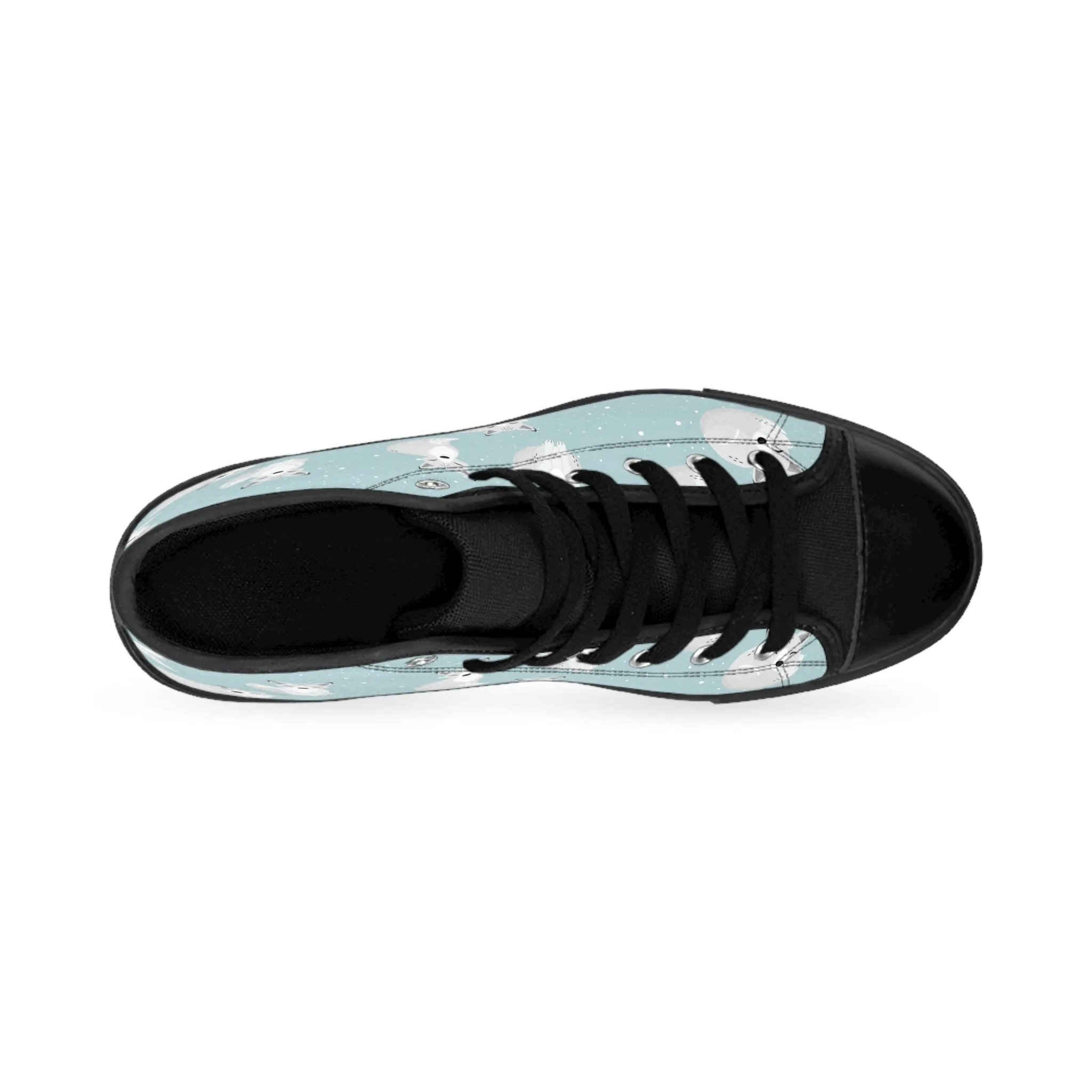 Snowy Arctic Fox Women's Classic Sneakers