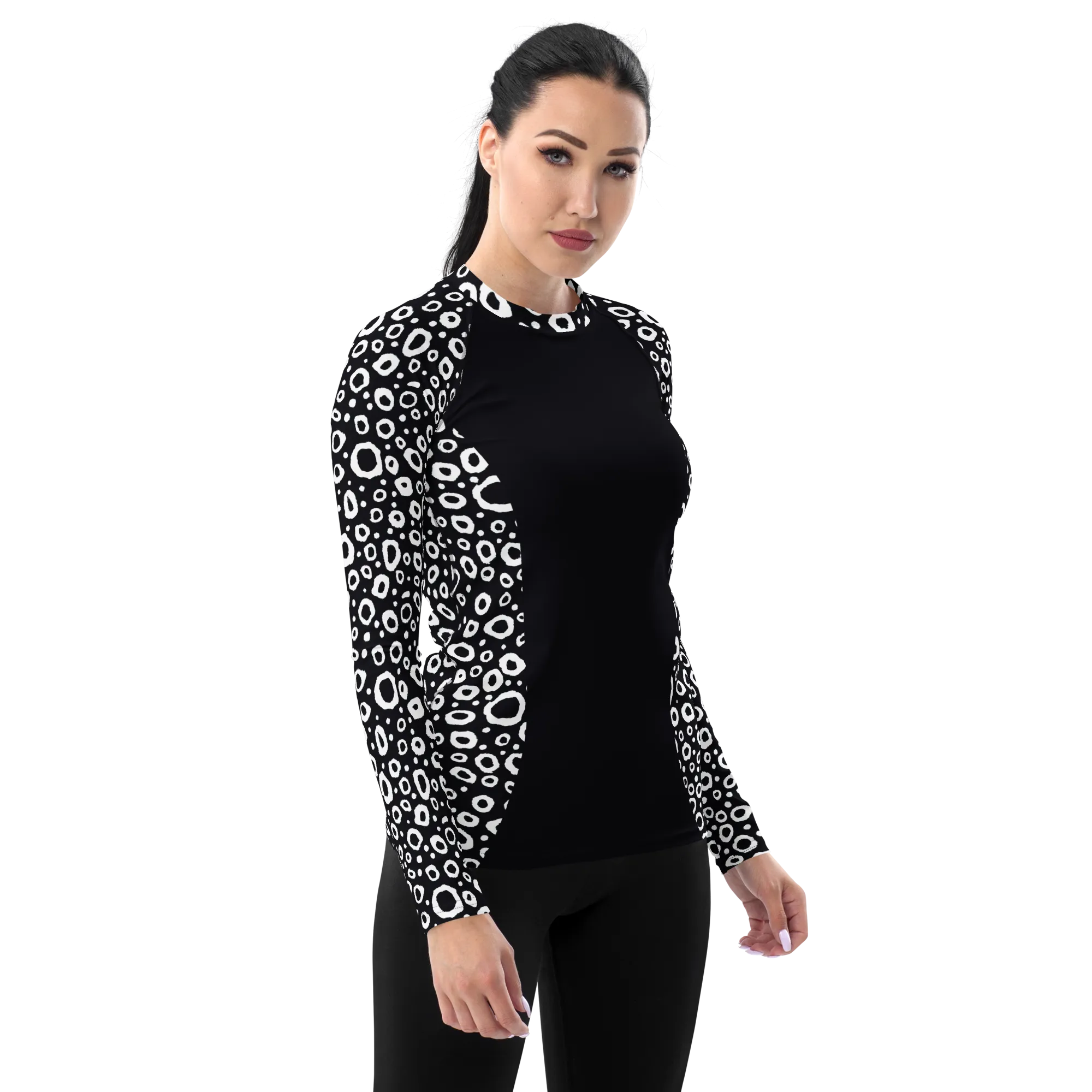 Spotted Eagle Ray Women's Rash Guard