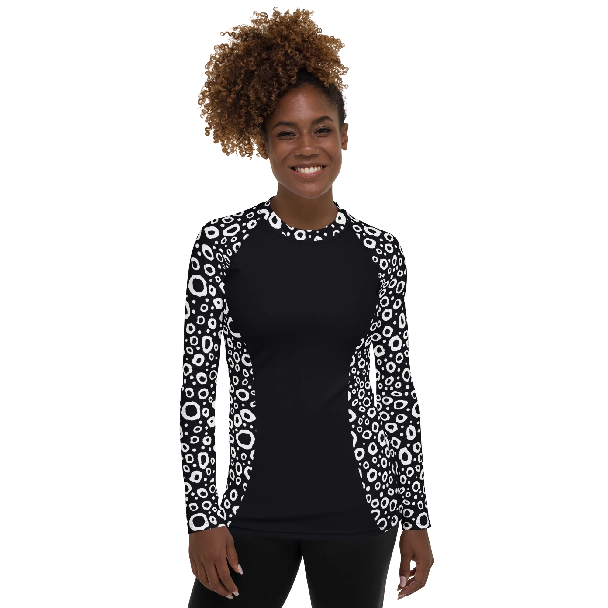 Spotted Eagle Ray Women's Rash Guard