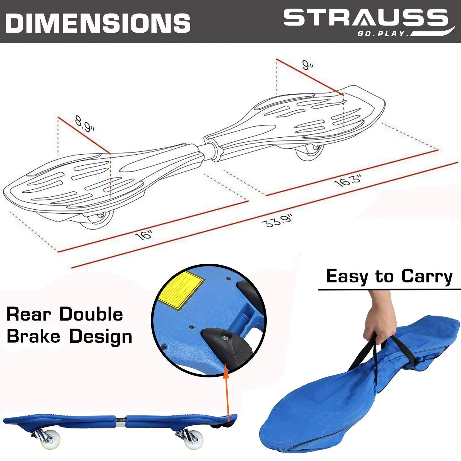 Strauss Bronx SB Waveboard