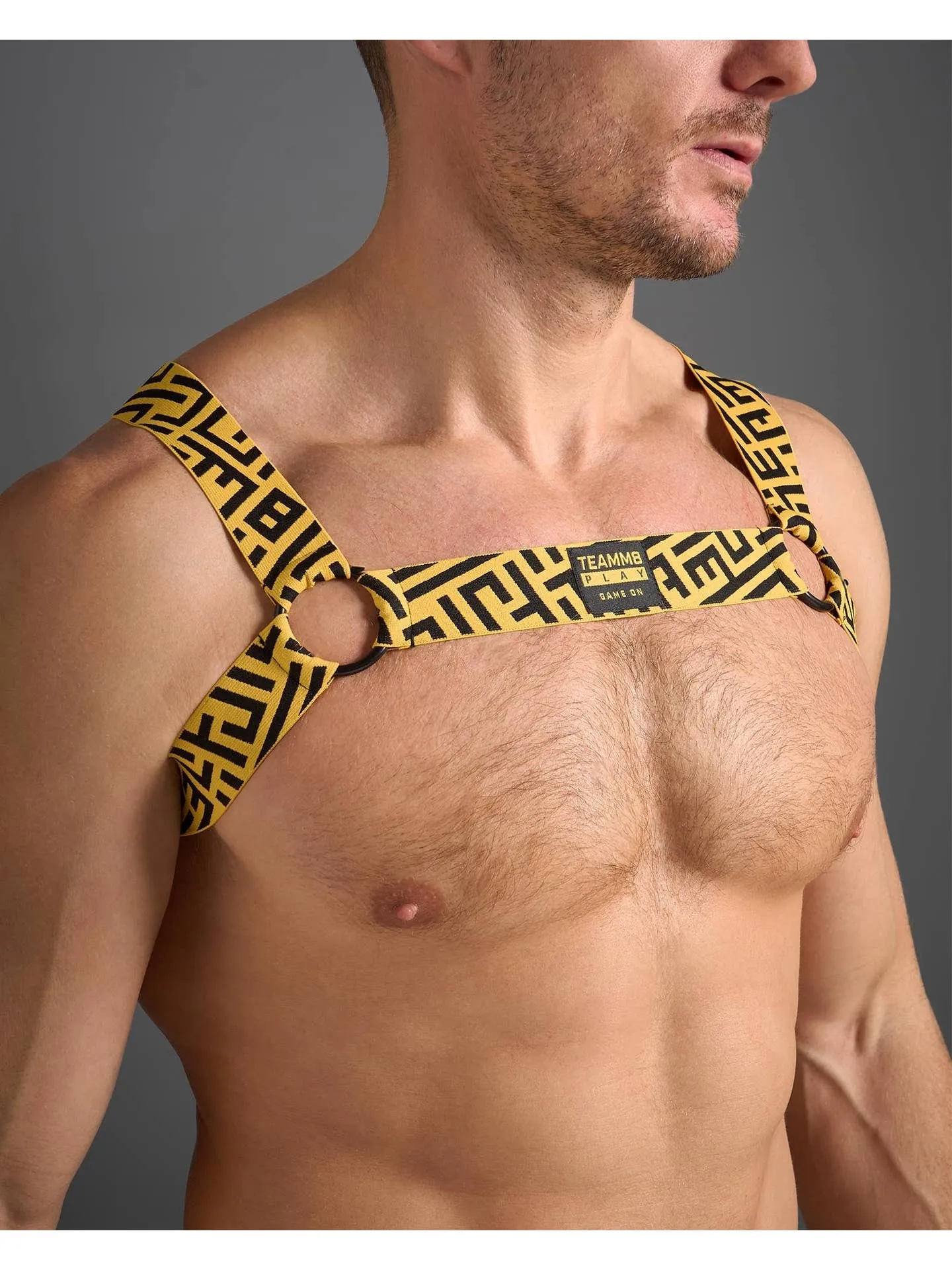 TEAMM8 Impact Harness - Caution Yellow