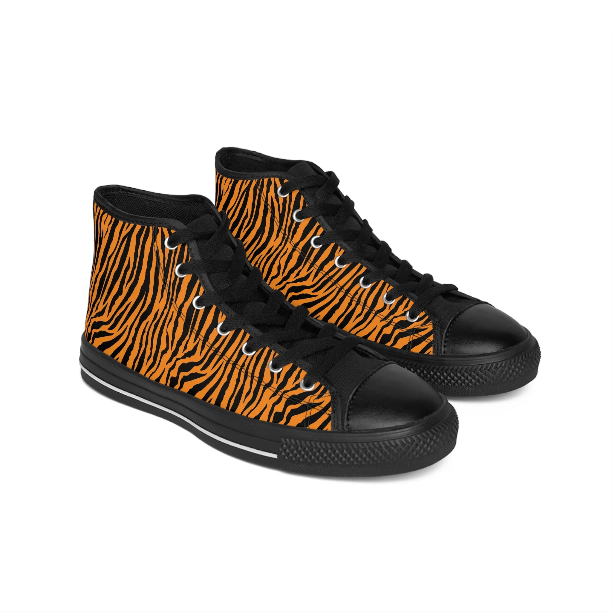 Tiger Fur Men's Classic Sneakers