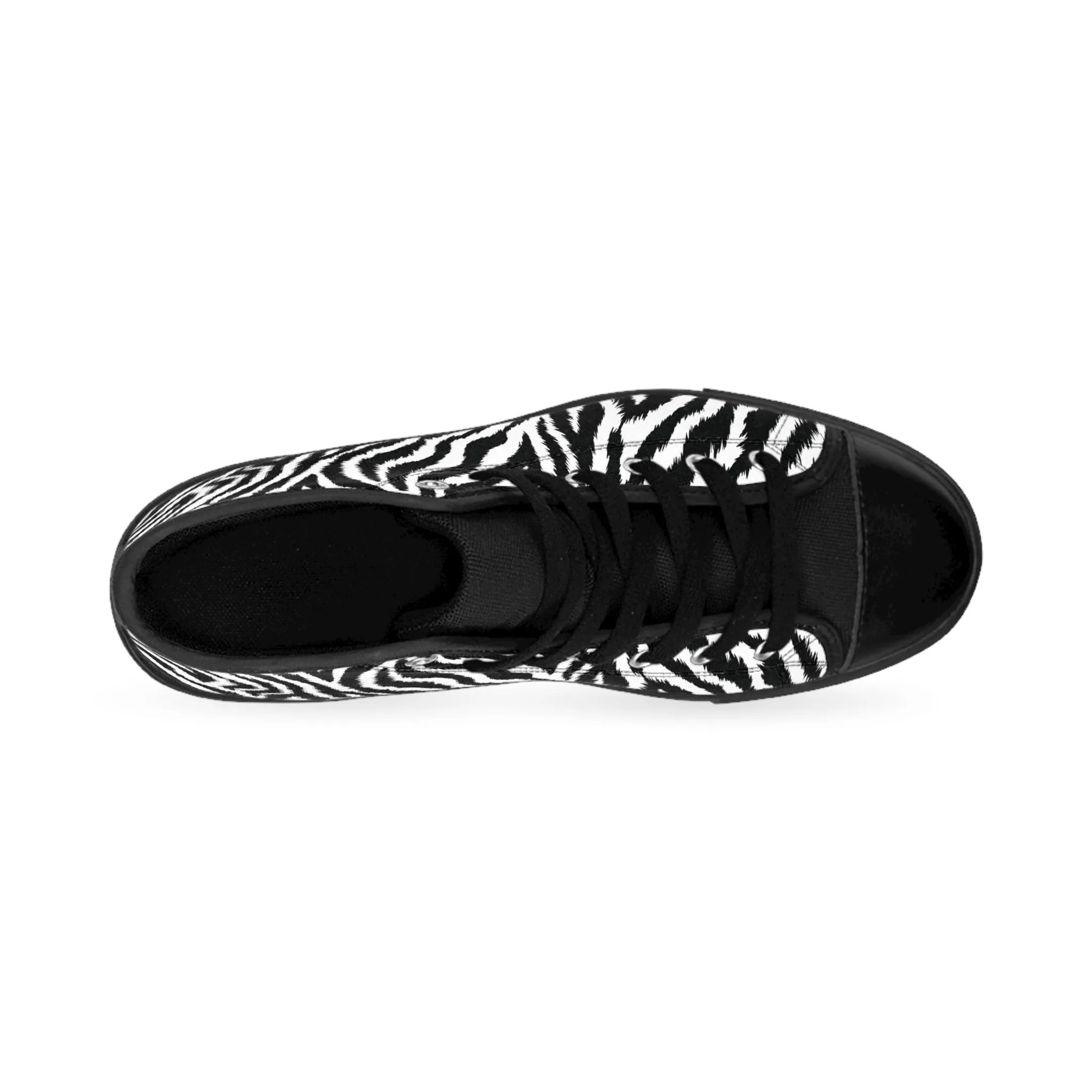 Tiger Stripe Pattern Men's Classic Sneakers