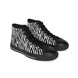 Tiger Stripe Pattern Men's Classic Sneakers