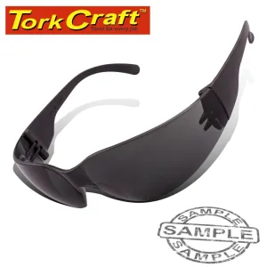 TORK CRAFT SAFETY EYEWEAR GLASSES GREY IN POLY BAG B5162