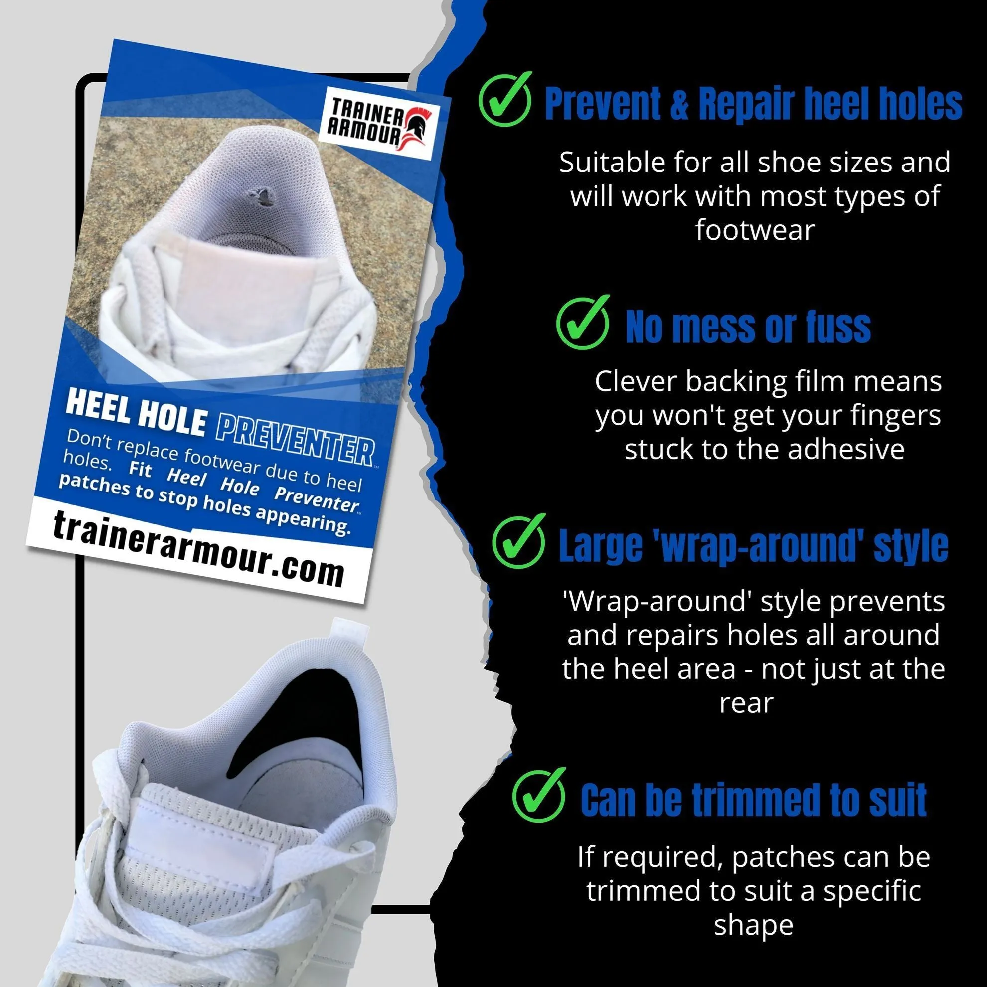 Trainer Armour Heel Protector