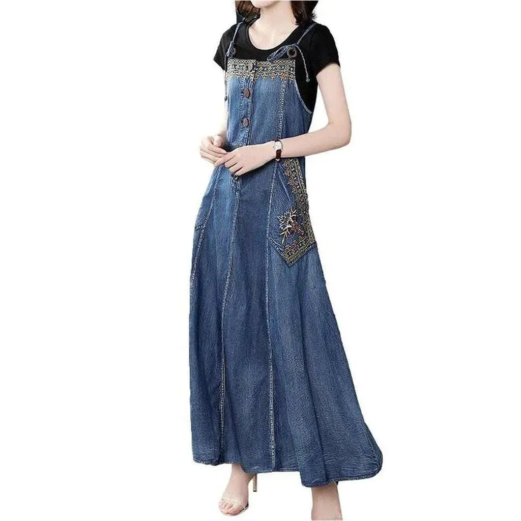 Trendy denim dress