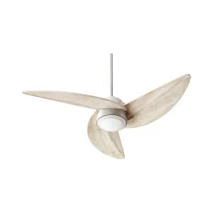 TRINITY 3 BLADE LED MODERN CEILING FAN- SATIN NICKEL