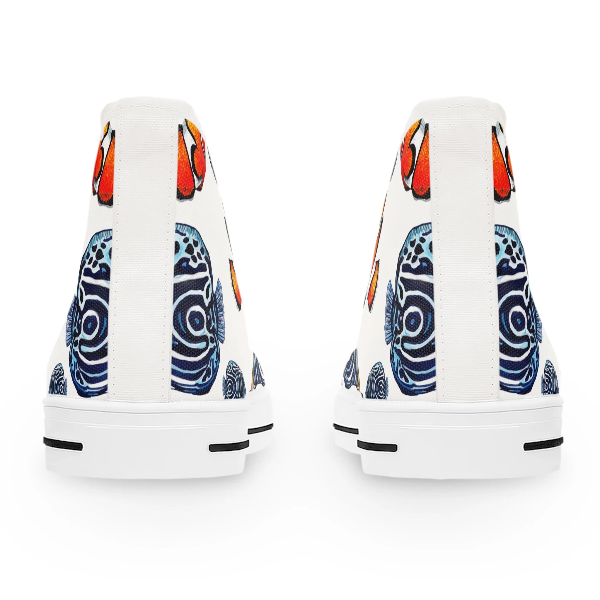 Tropical Clown Fish Women's High Top Sneakers