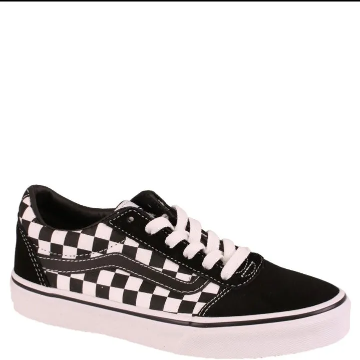 VANS Black Checker Ward Toddler Slip-On Sneaker