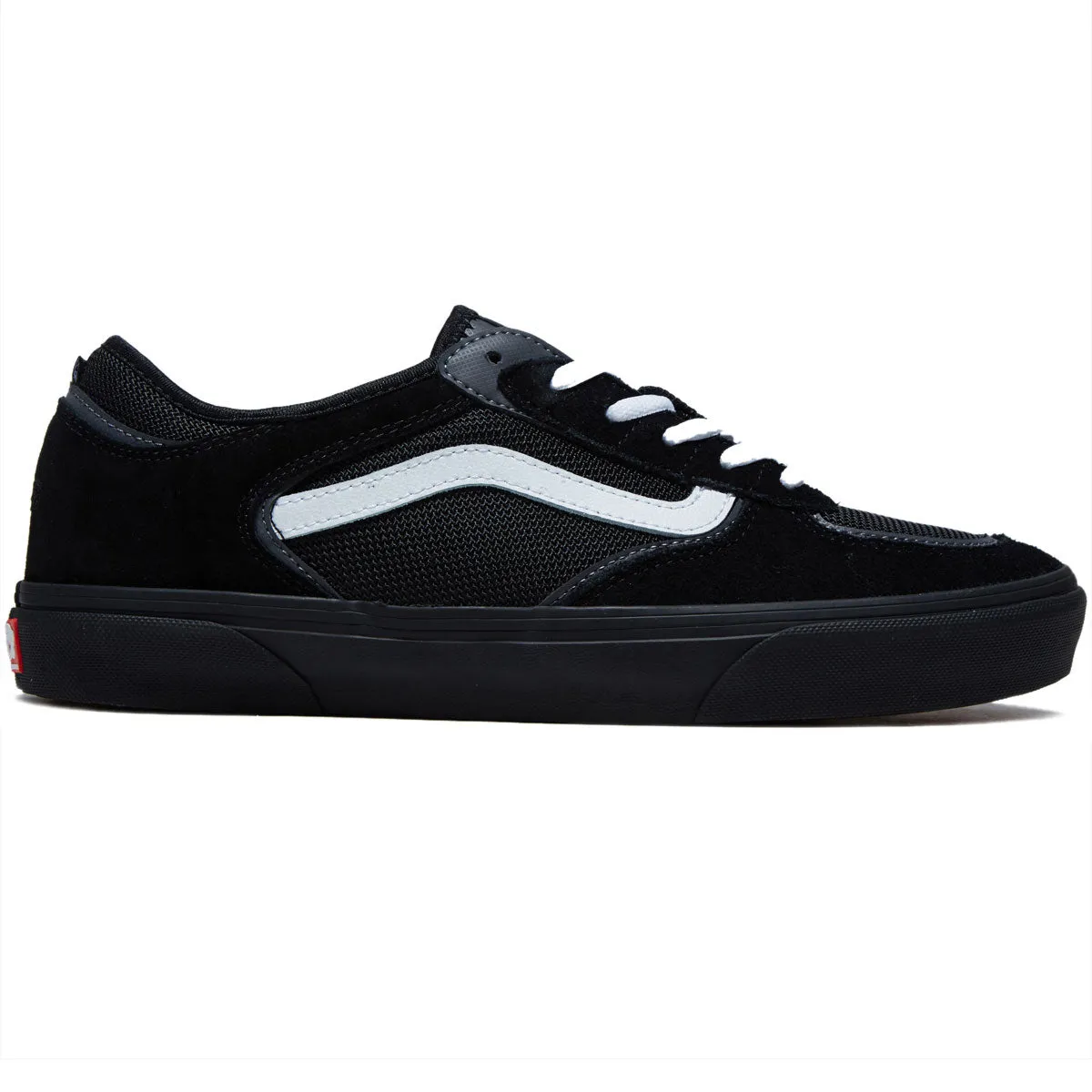 Vans Skate Rowley Shoes - Black/White/Black