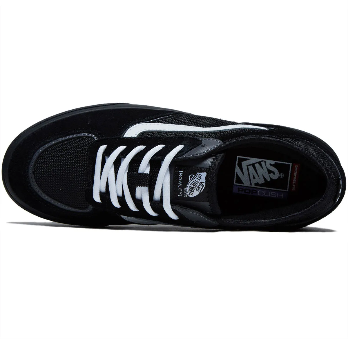 Vans Skate Rowley Shoes - Black/White/Black