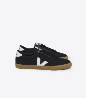 VEJA - Volley Canvas M - Black / White / Natural