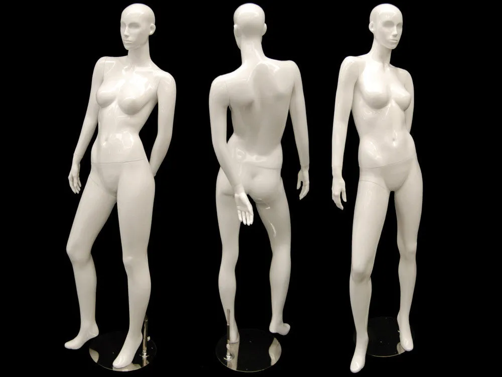 White Female Abstract Mannequin MM-ANNA04