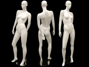 White Female Abstract Mannequin MM-ANNA04