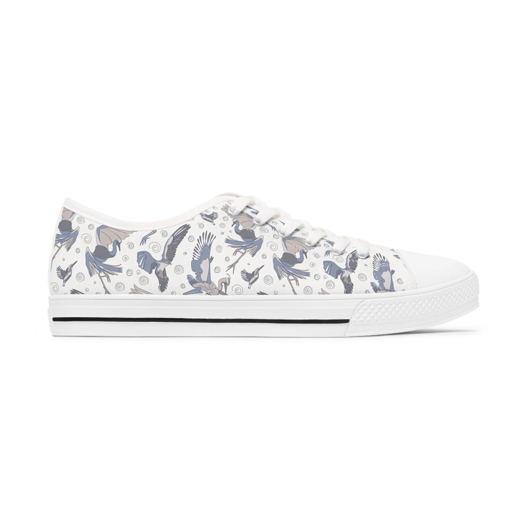 White-tailed Kite Women's Low Top Sneakers