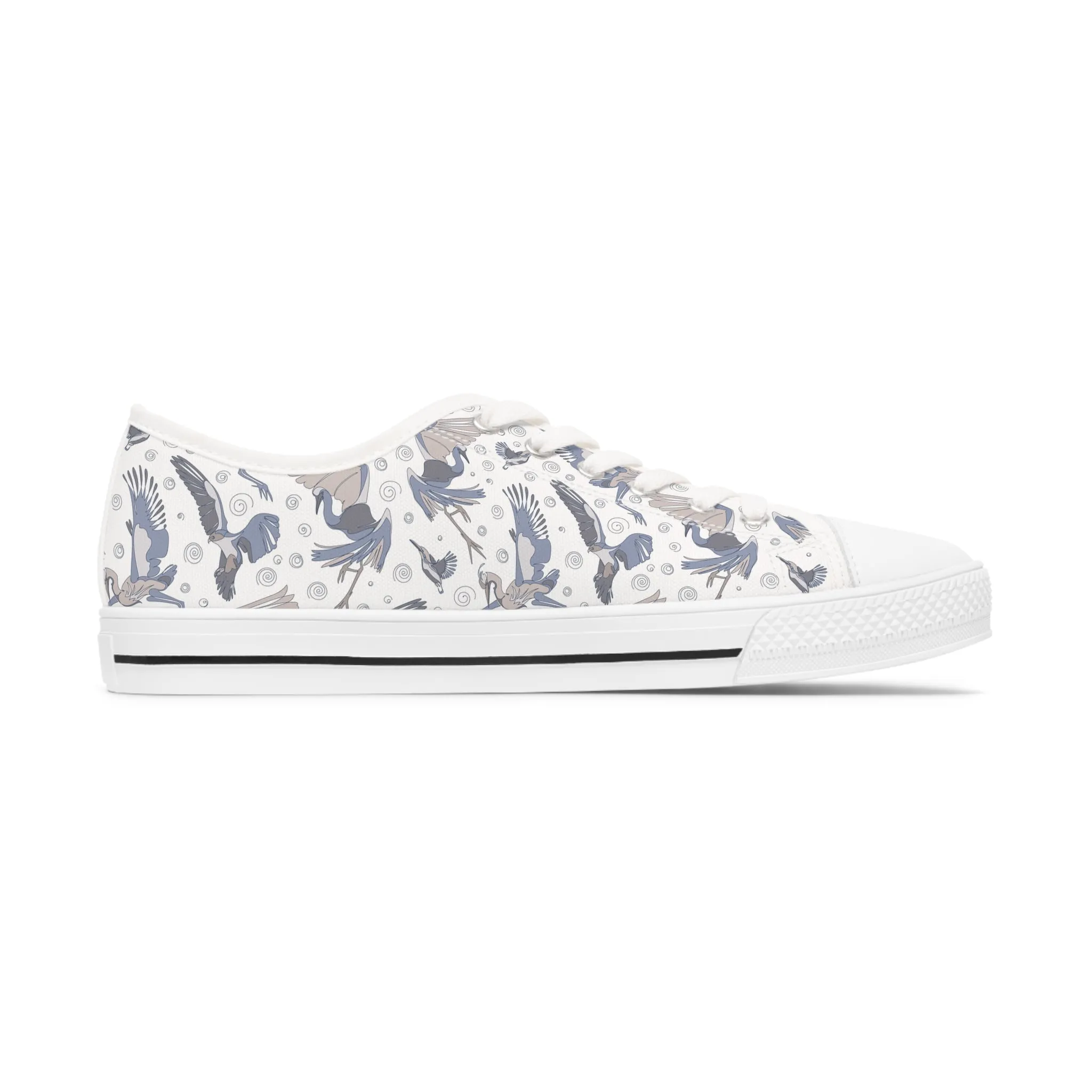 White-tailed Kite Women's Low Top Sneakers