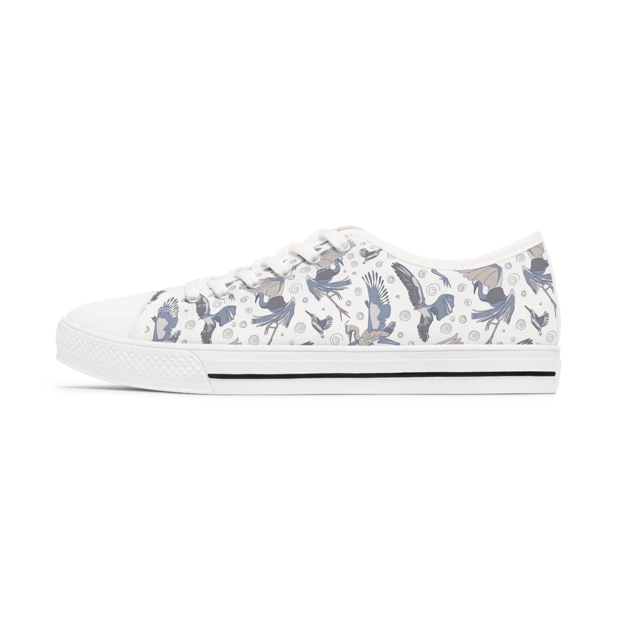 White-tailed Kite Women's Low Top Sneakers