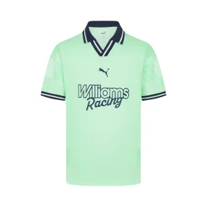 Williams Racing F1 Men's Legacy Oversized Sports Polo - Green